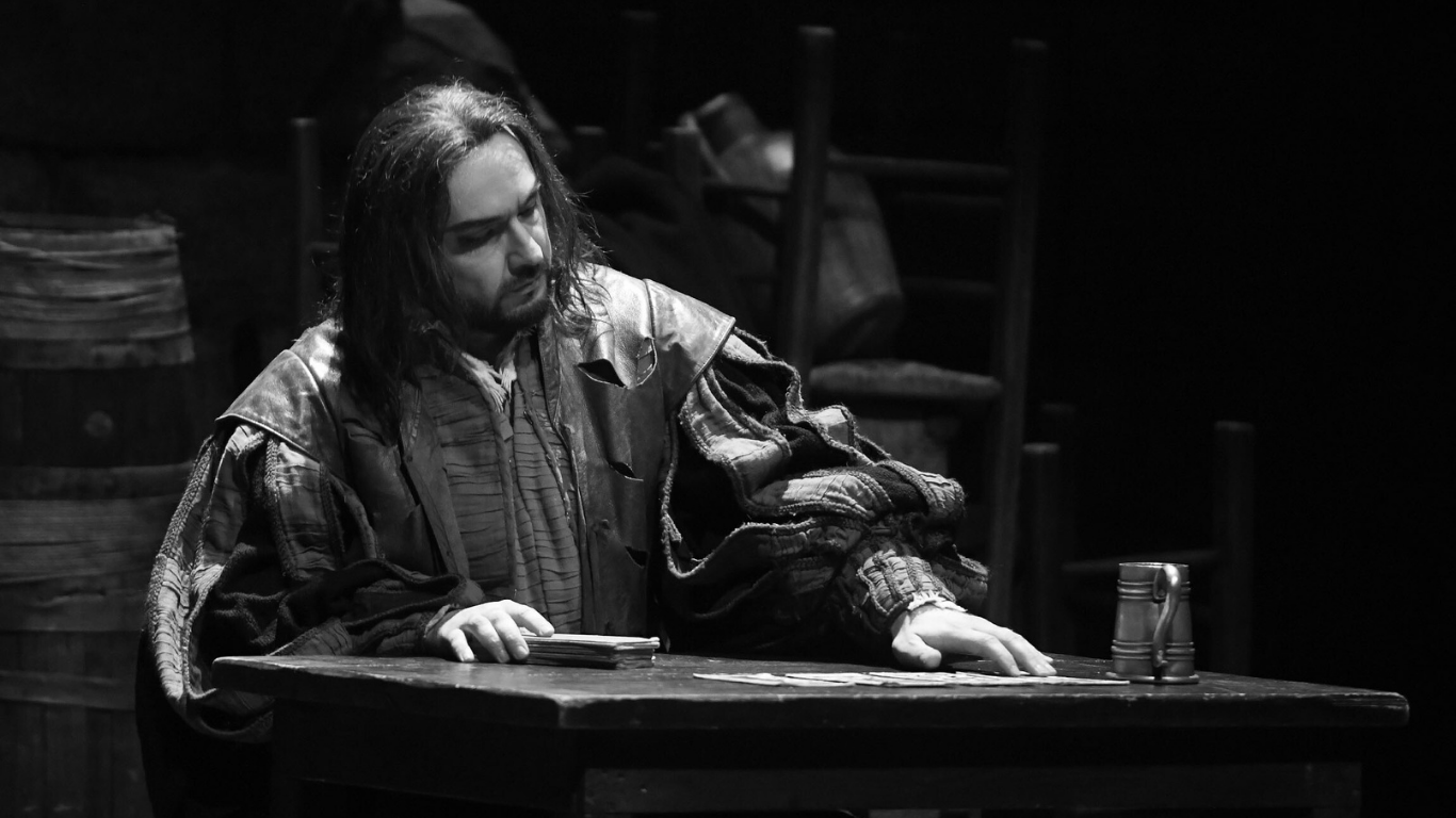 George on stage_home page